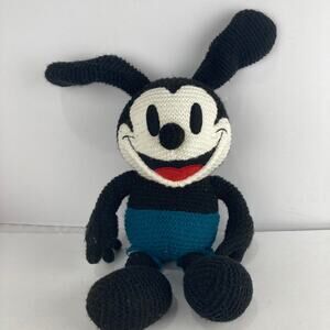 Disney Parks 2022 Classic Cozy Knits Oswald The Lucky Rabbit Plush